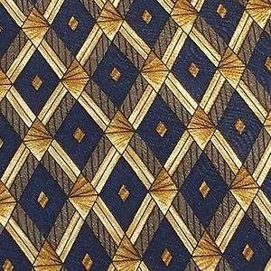 Bert Pulitzer Signature Collection 100% silk tie